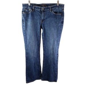 Bitten Womens Jeans Size 12S Short Boot Cut Sarah Jessica Parker 34x28.5
